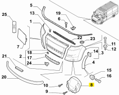 FIAT CITROEN PEUGEOT Sis Yuvası 1348456080