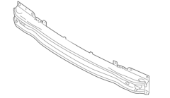 Volvo S80 V70 XC70 Tampon Demiri Alüminyum 30791152