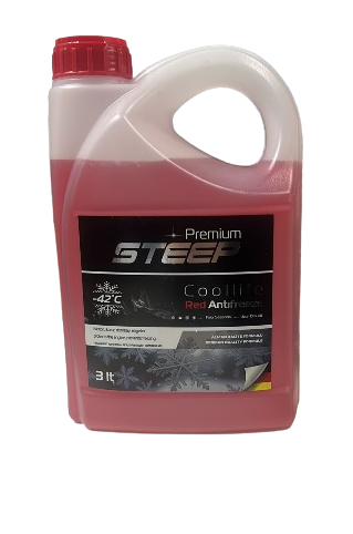 STEEP Coollife Antifriz -42 Derece Kırmızı 3 Lt