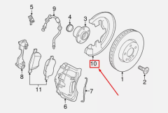 VOLVO S60 Ön Sağ Fren Diski Sacı 30681691