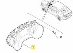 FIAT Egea Gösterge Paneli 52122322 - 52078292