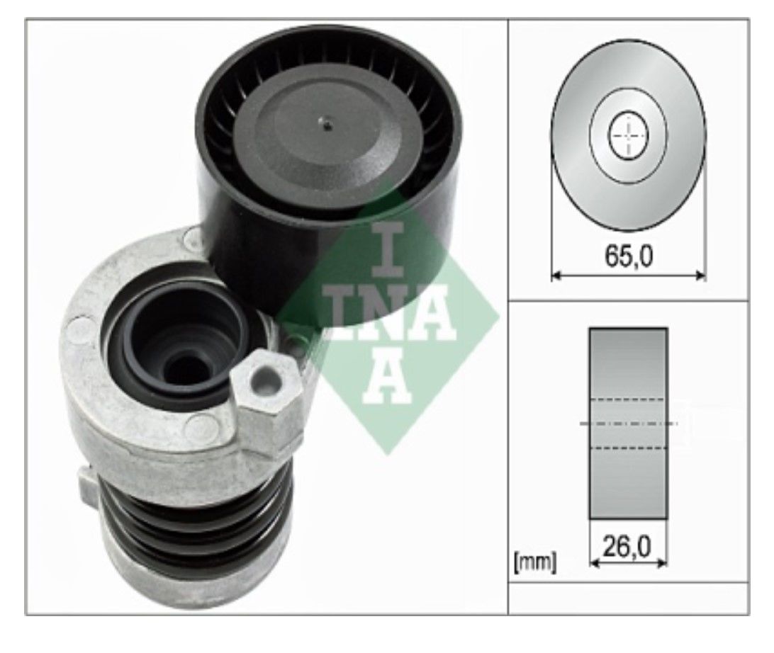 RENAULT 1.5 DCI V Kayış Kütüklü Gergi Rulmanı | INA 534055110 / 117501113R / A6082000070