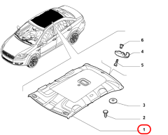 FIAT Linea Monoblok Tavan Döşeme 735627439