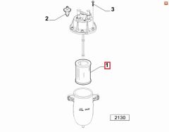 UFI 2605200 Fiat Yakıt Filtresi 77366607E