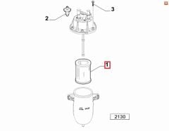 UFI 2605200 Fiat Yakıt Filtresi 77366607E