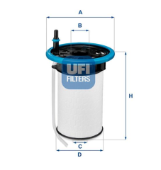 UFI 2605200 Fiat Yakıt Filtresi 77366607E