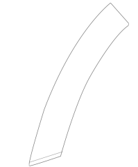 VOLVO XC60 Arka Sağ Kapı Tekerlek Kemeri 39848479