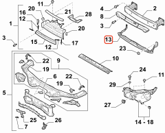 OPAR 6000615135 Fiat 124 Spider Abarth Travers