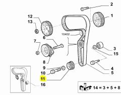 FIAT ALFA ROMEO 1.9 Jtd Motor Krank Dişlisi 46436278