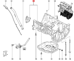 NISSAN Qashqai Motor Yağ Karteri 111101KA0A