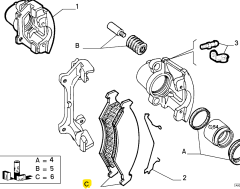 Fiat Doblo Ön Fren Balatası OPAR 55170904
