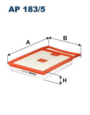 FILTRON AP183/5 Hava Filtresi 6C0129620D
