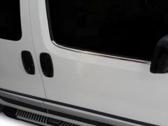 Fiat Fiorino Krom Cam Alt Çıtası 2 Parça Paslanmaz Çelik OMSA 01-2521141