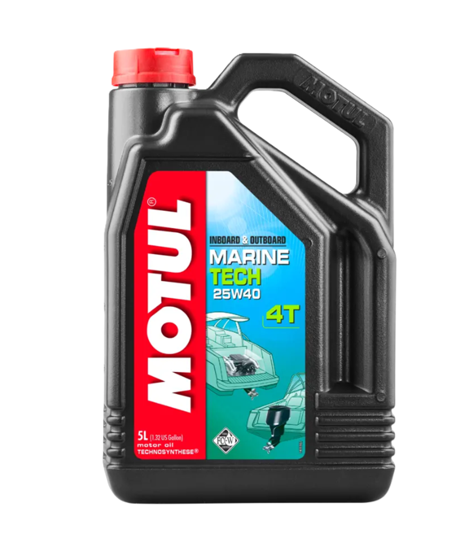 MOTUL MARINE TECH 4T 25W40 Tekne Motor Yağı  5Lt