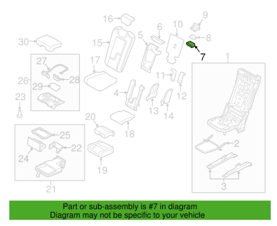 Volvo XC90 Arka Emniyet Kemer Braketi 32404993 / 31351818