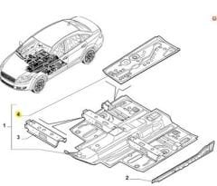 FIAT Taban Sacı Sol Ön 51802746