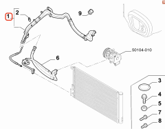 Fiorino Klima Borusu 51841500