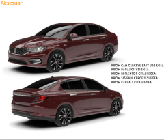 Fiat Egea Easy Urban Krom Set Takım 55177699