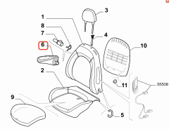 Fiat Fiorino Doblo Kolçak OPAR 55175916
