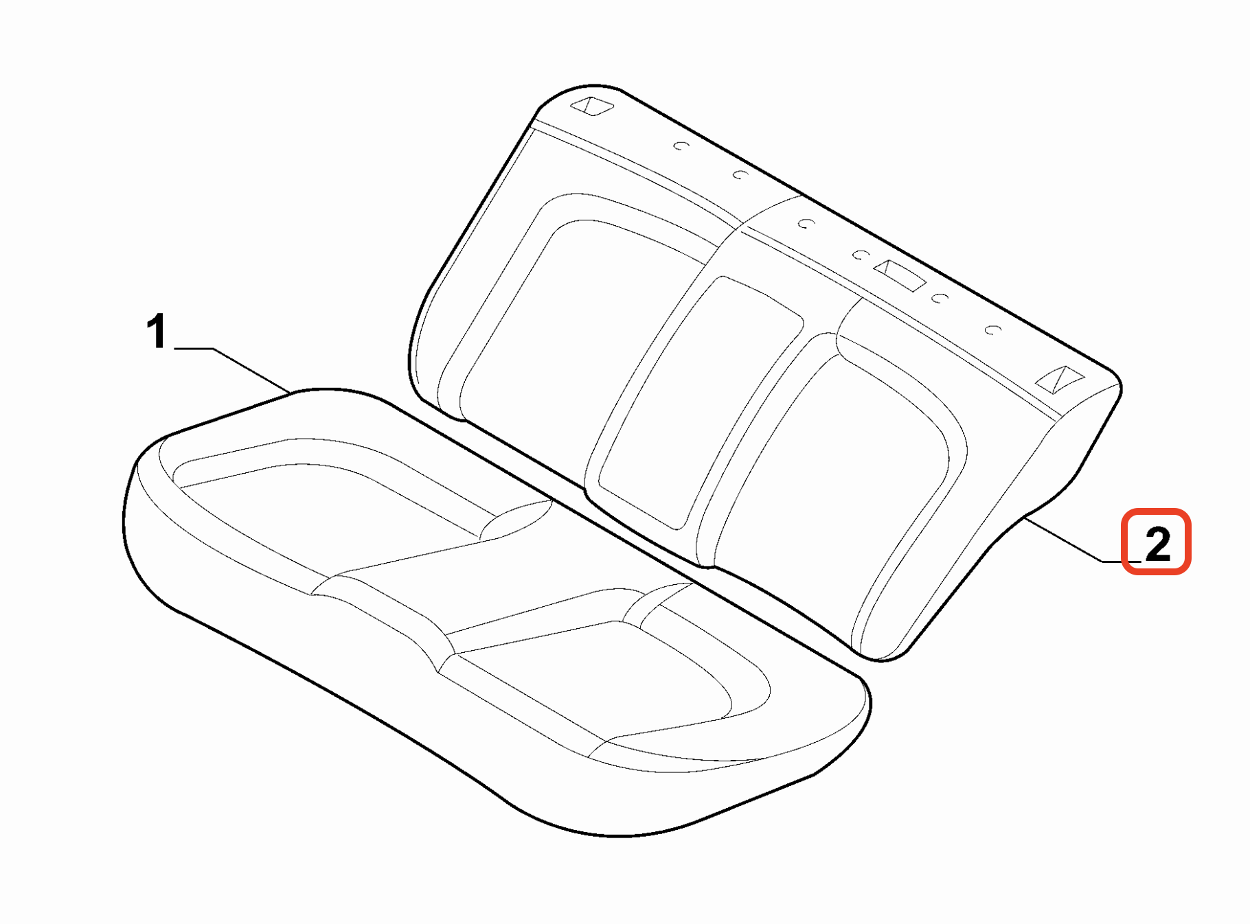 Egea Arka Sırt Koltuk Kılıfı OPAR 55178761