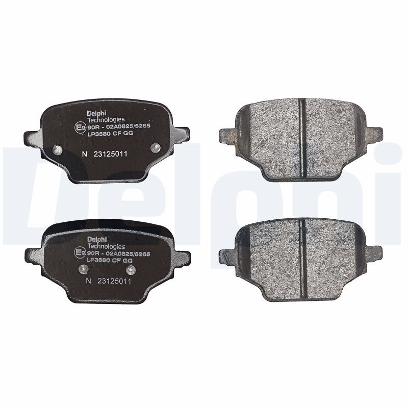 DELPHI LP3580 Arka Fren Balatası 39166045