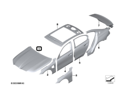 BMW Ön Kaput 41619633618