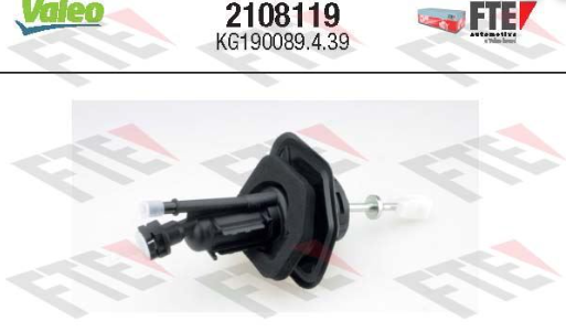 FTE 2108119 Debriyaj Üst Merkez KG190089425