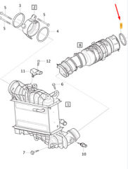 Volvo İntercooler Hortum Oringi 32138081