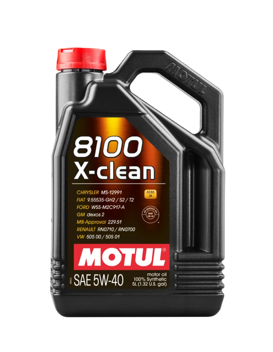 MOTUL 8100 X-CLEAN 5W40 5 LT
