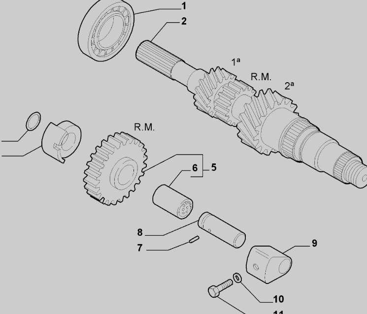 FİAT Prizdirek Mili OPAR 55211141 / 55214689