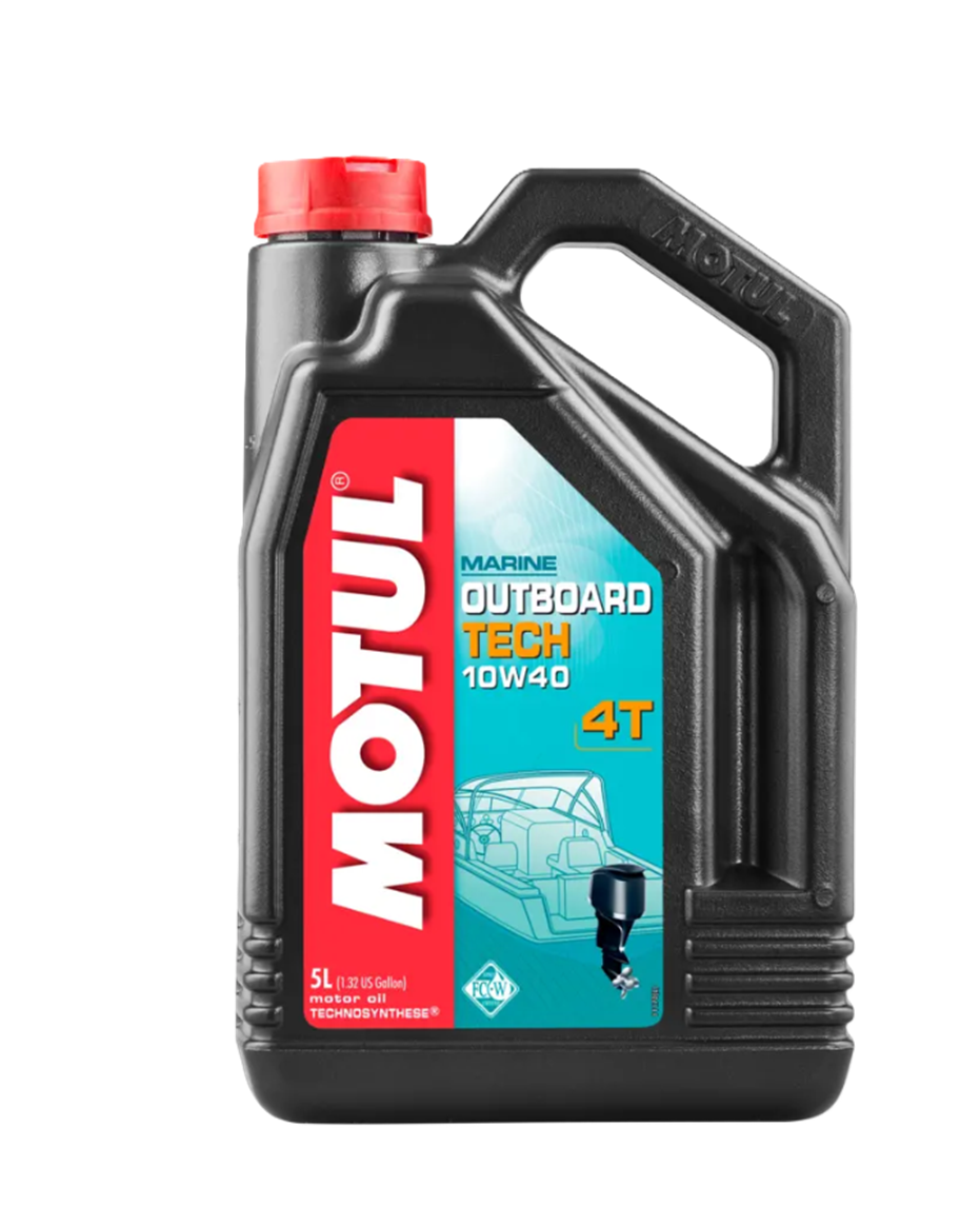 MOTUL Marine Outboard Tech 4T 10W40 5 Lt