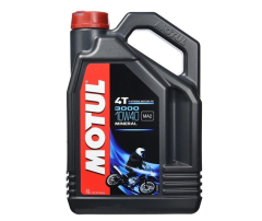 MOTUL Motosiklet Yağı 3000 4T 10W/40  4 Lt
