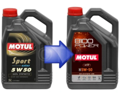 MOTUL 8100 POWER 5W50 5 LT
