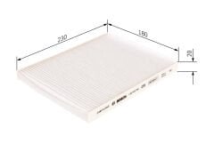 BOSCH 1987432253 POLEN FİLTRESİ 	 971331P000