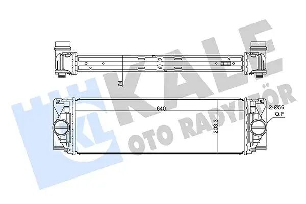 KALE 350885 SPRINTER W906-907-910 Turbo Radyatörü A9065010201