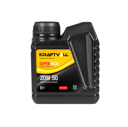 KRAFTVOLL Motor Yağı 20W50 1 Lt.