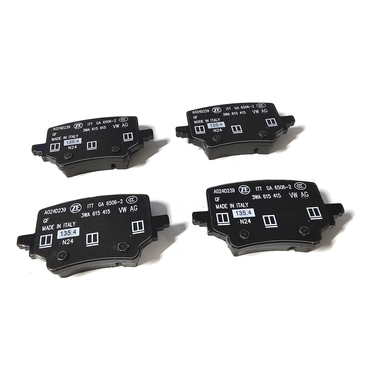 VW 3WA698451 Arka Fren Balatası