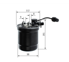 MANN WK11024 Yakıt Filtresi JX61 9155 AE