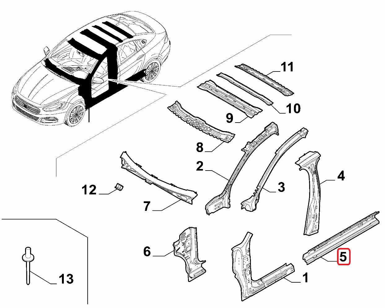 FIAT Egea Sol Mesnet Sacı 52207206