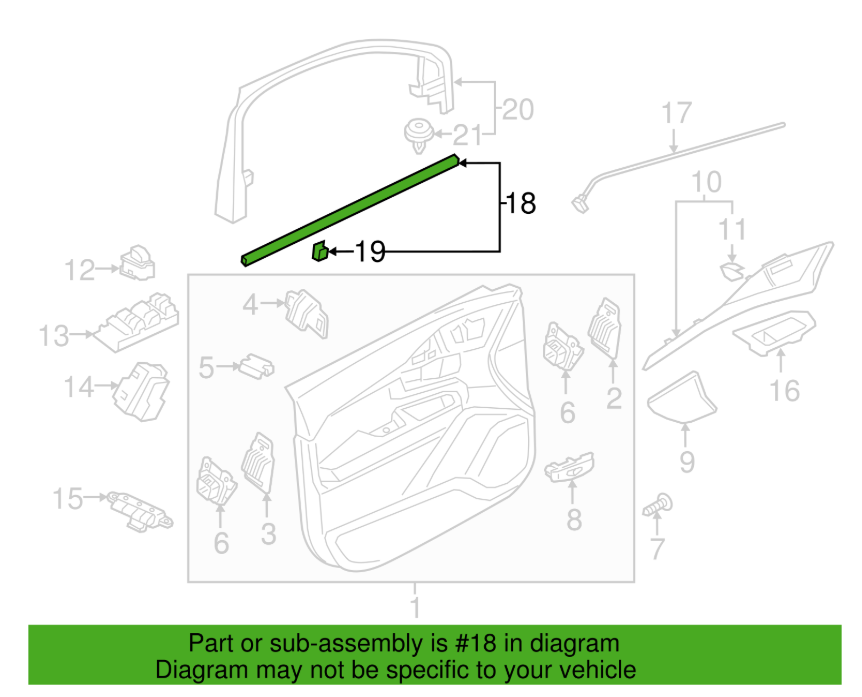 VOLVO XC90 Ön Cam Kapı Çıtası 32378398 : 32237253