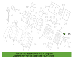 Volvo V60 V90 XC60 Arka Koltuk Braketi 39841461