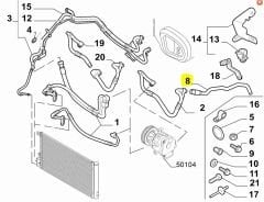 Linea Esnek Klima Borusu OPAR 51840313