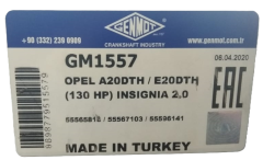 ALFA FIAT OPEL Astra İnsignıa Zafira Krank Mili 55565818 55567103 55596141 55576032 GM1557