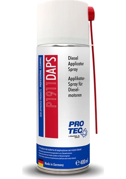 Protec Dizel Hava Emiş Hattı Temizleme Spreyi 400ml | Egr Valf Manifold Temizleyici Duman Kesici
