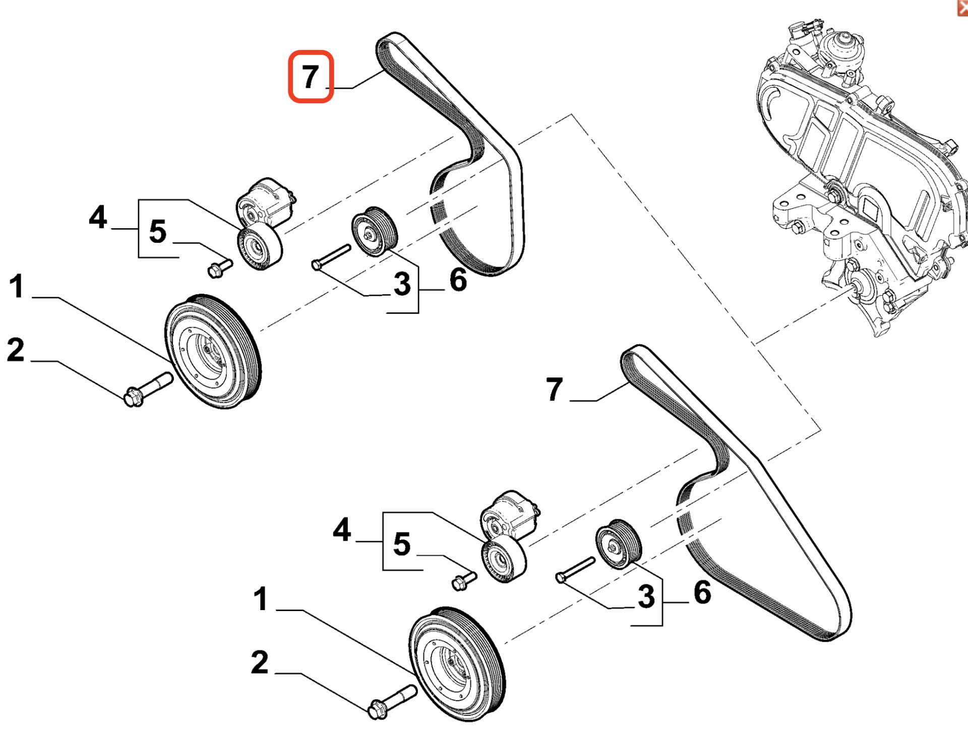 Fiat Ducato Triger V Kayısı OPAR 46348038