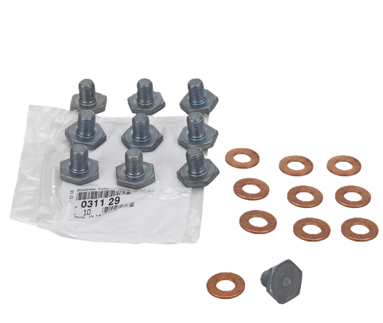 VOLVO LAND ROVER MINI PEUGEOT CITROEN FORD RENAULT MAZDA DW4 DW6 DW10 DW12 Pullu Karter Tapası 0311.29 / 2S6Q6730AA / 30735088 / Y40110404 / LR004304