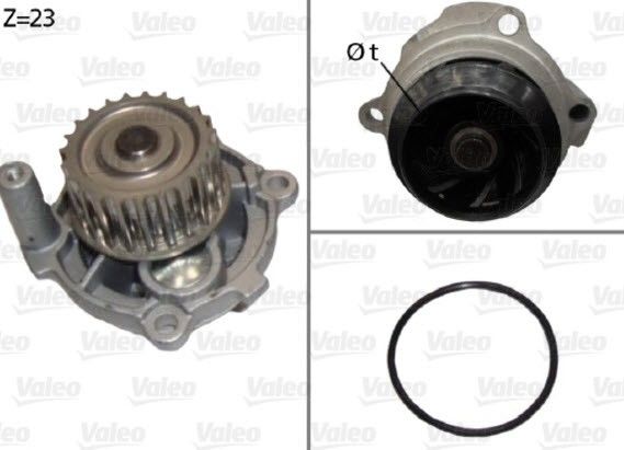 VW Devirdaim Su Pompası VALEO 506790