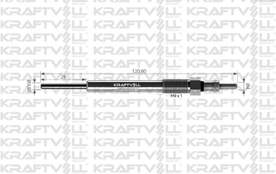 KRAFTVOLL 5030004 KIZDIRMA BUJISI