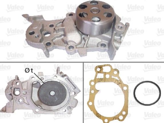 CLIO III Devirdaim Su  Pompası -VALEO  506968 / 210108845R