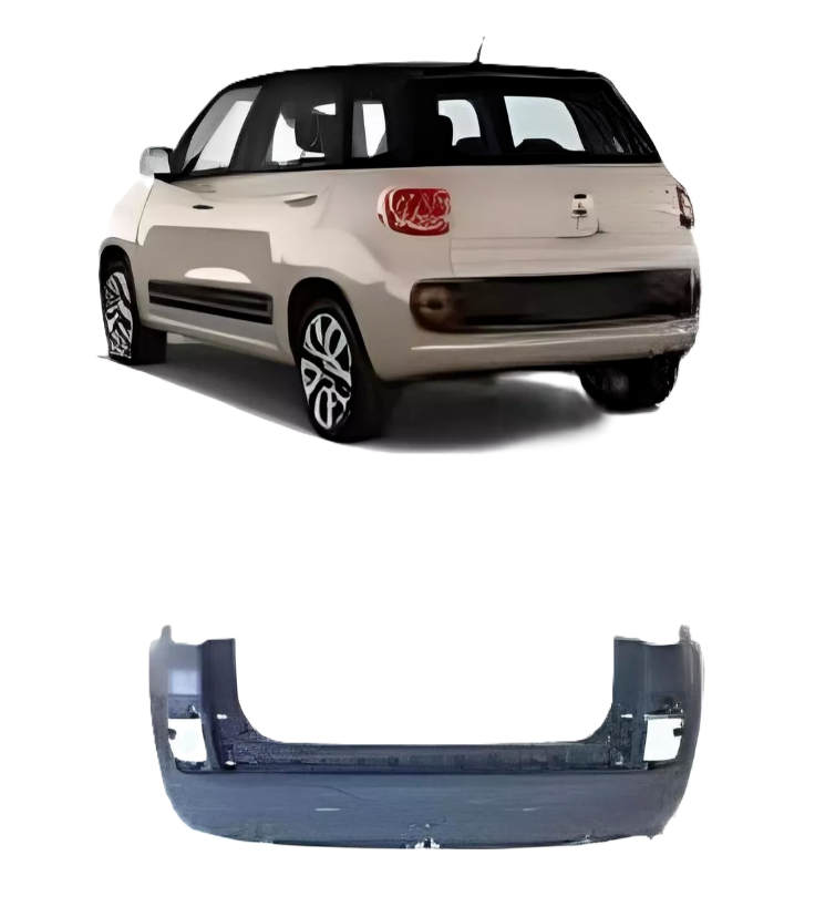 Fiat 500L Arka Tampon 4 Sensör Delikli 2012-2017 OPAR 71777657